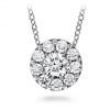 Pendant - Fulfillment 0.50 ctw Hearts On Fire Diamonds in 18K White Gold