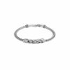 John Hardy Surf Bracelet - Station in Silver 3.5MM - Medium