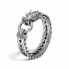 John Hardy Naga Bracelet - Station in Silver 15MM - Medium