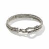 John Hardy Classic Chain Bracelet - Hook Clasp in Silver - Medium