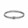 John Hardy Classic Chain Bracelet - Curb Link in Silver 7MM - Medium