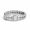 John Hardy Modern Chain Bracelet - Silver 16MM - Medium