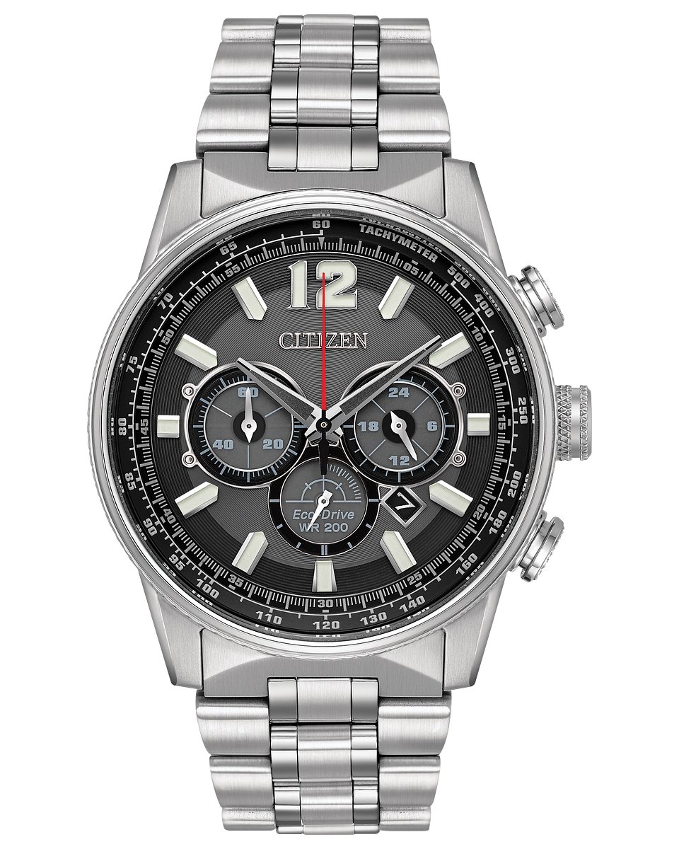 Citizen hotsell nighthawk silver