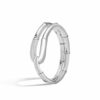 John Hardy Bamboo Cuff Flex - Silver 21MM - Medium