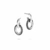 John Hardy Classic Chain Earring - Knife Edge Door Knocker in Silver