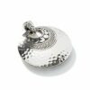 John Hardy Palu and Dot Enhancer - 38.5MM Hammered Silver Palu