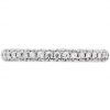 Ring Wedding Band - Euphoria Pave 0.45 ctw Hearts On Fire Diamonds in 18K White Gold