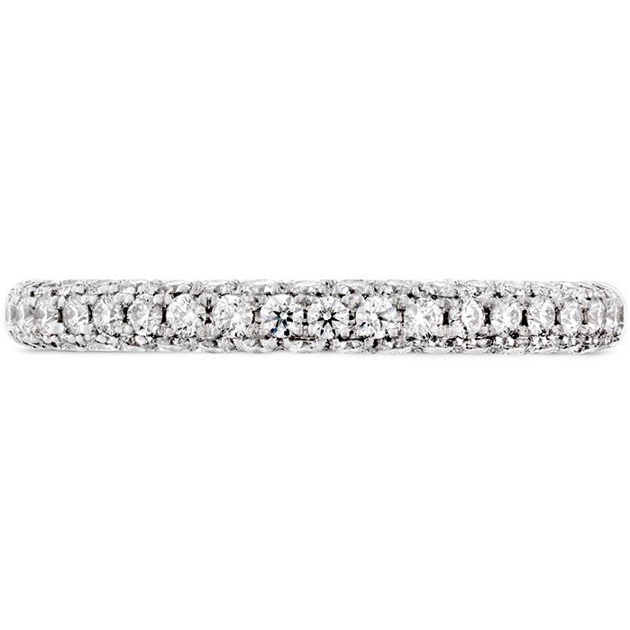 Ring – Euphoria Pave Band 0.45 ctw. Hearts On Fire Diamonds in 18K White Gold