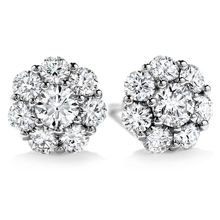 Earrings - Beloved Studs 0.45 ctw. Hearts On Fire Diamonds in 18K White Gold 1 Hearts On Fire HFEBLV00458W