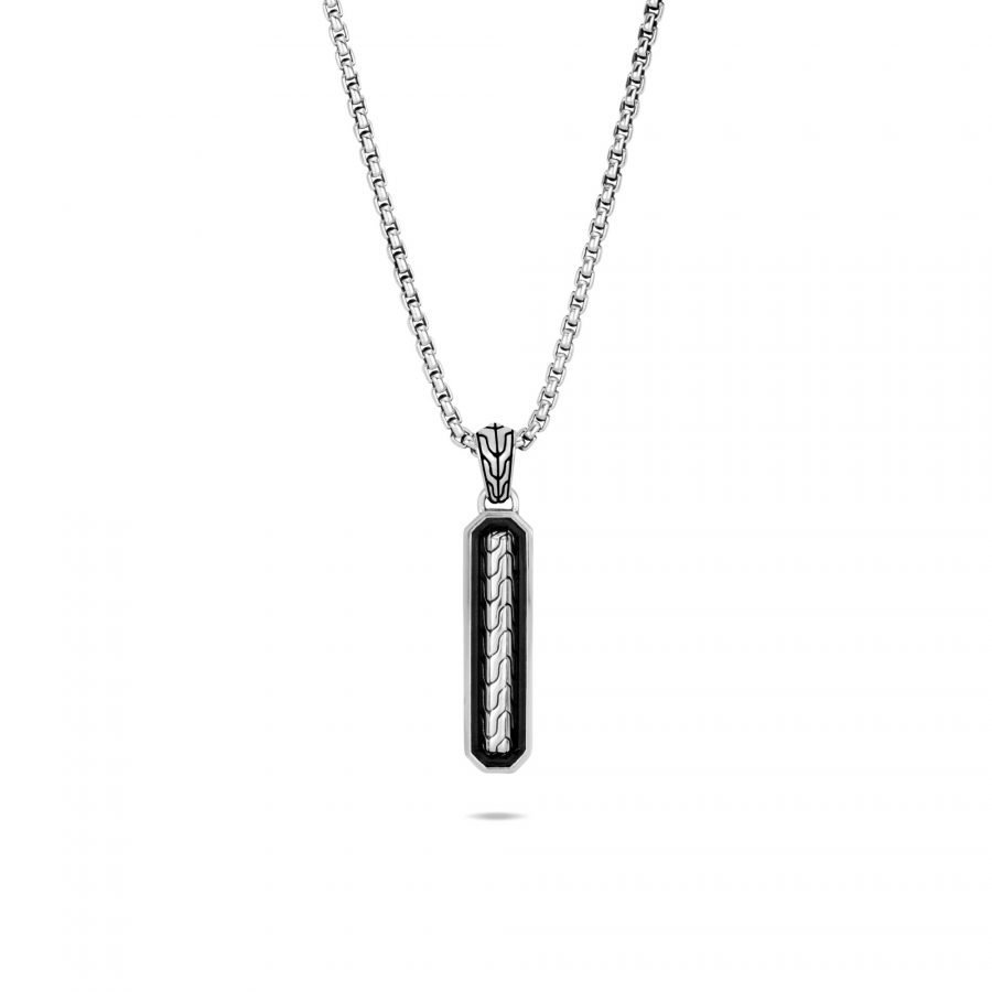 John Hardy Classic Chain Pendant Necklace in Silver