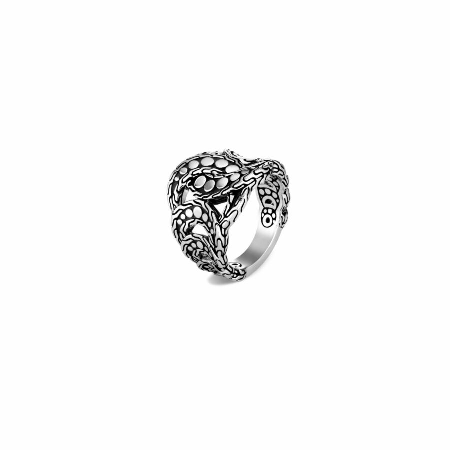 John Hardy Dot Ring – Silver – Size 7