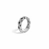 John Hardy Surf Ring - Band in Silver 6MM width - Size 7