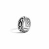 John Hardy Surf Ring - Band in Silver 10MM - Size 10