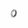 John Hardy Classic Chain Ring - Band in Silver 6MM width - Size 10