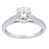 Ring Engagement - Solitaire 0.50 ctw diamonds in 14K White Gold