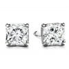 Earrings - Dream Studs 1.43 ctw Hearts On Fire Diamonds 18K White Gold