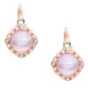 Earrings - Tacori Rose Amethyst Over Pink Mother of Pearl & Diamond