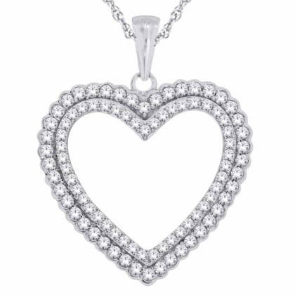 Diamond Pendant SKP23347-100W