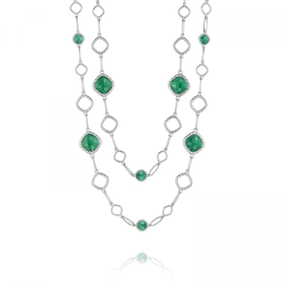 Necklace – Tacori Crescent Embrace 36″