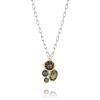 Pendant - Tacori Cluster of Midnight Sun 18"