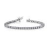 Bracelet - Prong Set 1.00 ctw diamonds Tennis Bracelet in 14k white gold