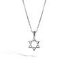 John Hardy Classic Chain Pendant Necklace - Star of David in Silver