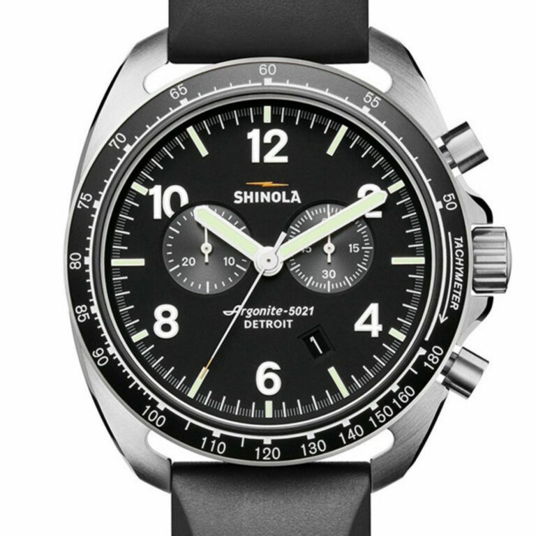 Shinola Rambler Tachymeter Two Dial Chrono 45mm 1