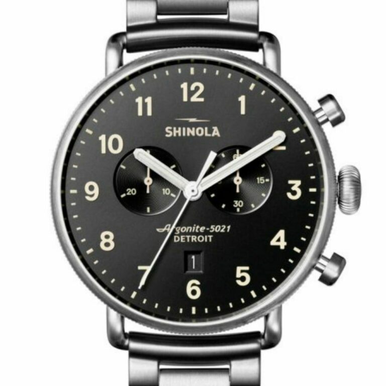 Shinola Canfield Two Dial Chrono 43mm 1