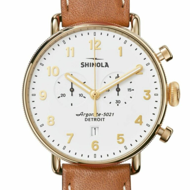 Shinola Canfield Two Dial Chrono 43mm 1
