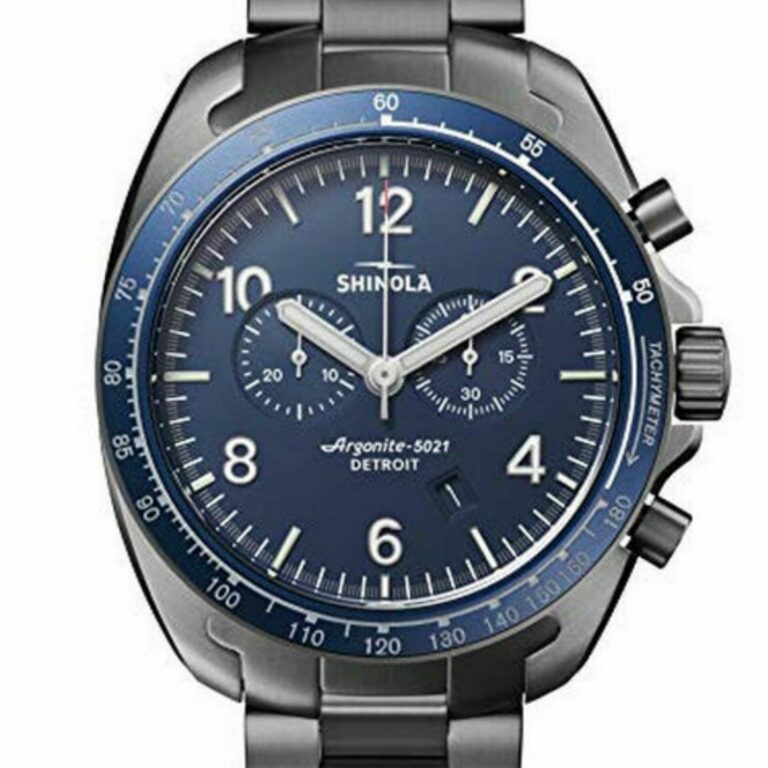 Shinola Rambler Tachymeter Two Dial Chrono 44mm 1