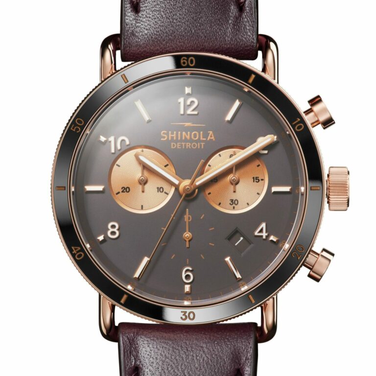 Shinola Canfield Three Dial Chrono 40mm 1
