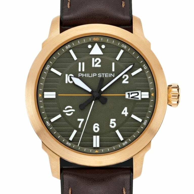 Philip Stein 700BZ-PLTGRN-CPRBR