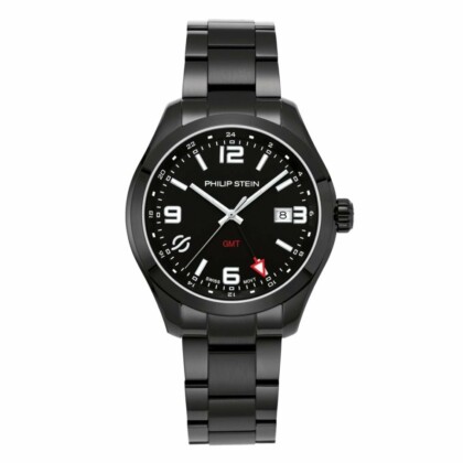 Philip Stein 92B-GMTBLK-SSBP