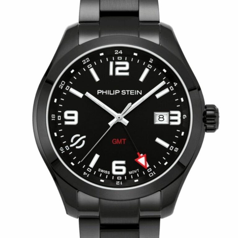 Philip Stein 92B-GMTBLK-SSBP