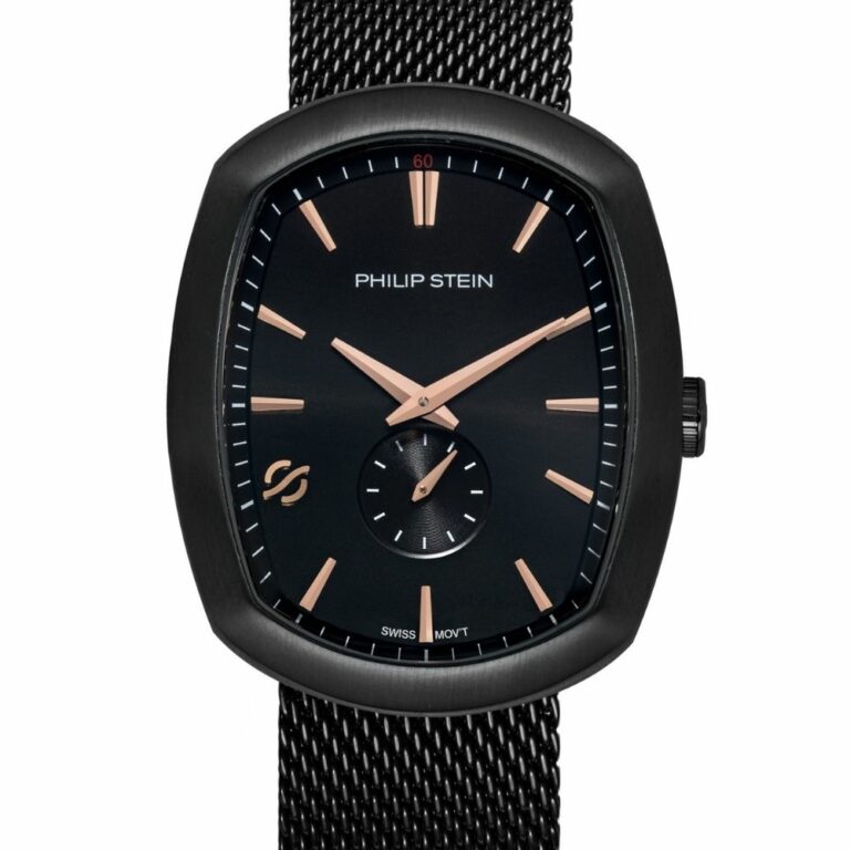 Philip Stein 72B-CRGBK-MSSBP