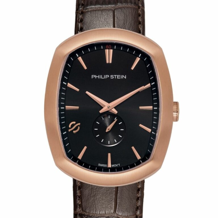 Philip Stein Watch Modern Large 72RGP-CRGBK-CSTACH 1
