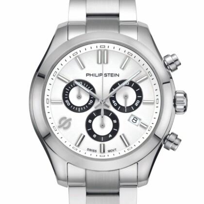 Philip Stein 92C-CRWBK-SS