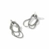 John Hardy Classic Chain Earrings - Drop Link in Silver