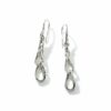 John Hardy Bamboo Earring - Linear Drop in Silver