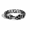 John Hardy Surf Bracelet – Curb in Silver 15MM – Large