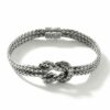 John Hardy Love Knot Bracelet - Silver 3.5MM - Small