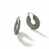 John Hardy Classic Chain Earring – Hoop in Silver 26MM – Small