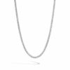 John Hardy Classic Chain Necklace - Curb Link in Silver 3.9MM - 22"