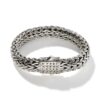 John Hardy Classic Chain Bracelet - Silver 10.5MM - Extra Large