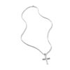 John Hardy Classic Chain Pendant Necklace – Cross in Silver 2.7MM - 22"