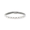 John Hardy Essential Bracelet – Silver 5MM with Pearls – Medium