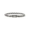 John Hardy Box Chain Bracelet - Silver 6MM - Large