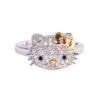 Ring - Hello Kitty in 18K White and Yellow Gold with 0.60 ctw of Diamonds