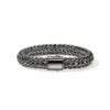 John Hardy Icon 2 Bracelet - Dark Silver 10.5MM - Large