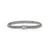 John Hardy Icon 2 Bracelet - Silver 5MM with White Diamonds - Medium